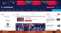 Desktop Screenshot of eurosport.fr