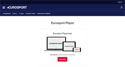 Desktop Screenshot of eurosport.fi