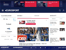 Tablet Screenshot of eurosport.no